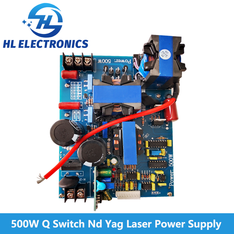 Power Supply 500W - 500W QスイッチNd:YAGレーザー電源ボード（タトゥー除去レーザーマシン用）