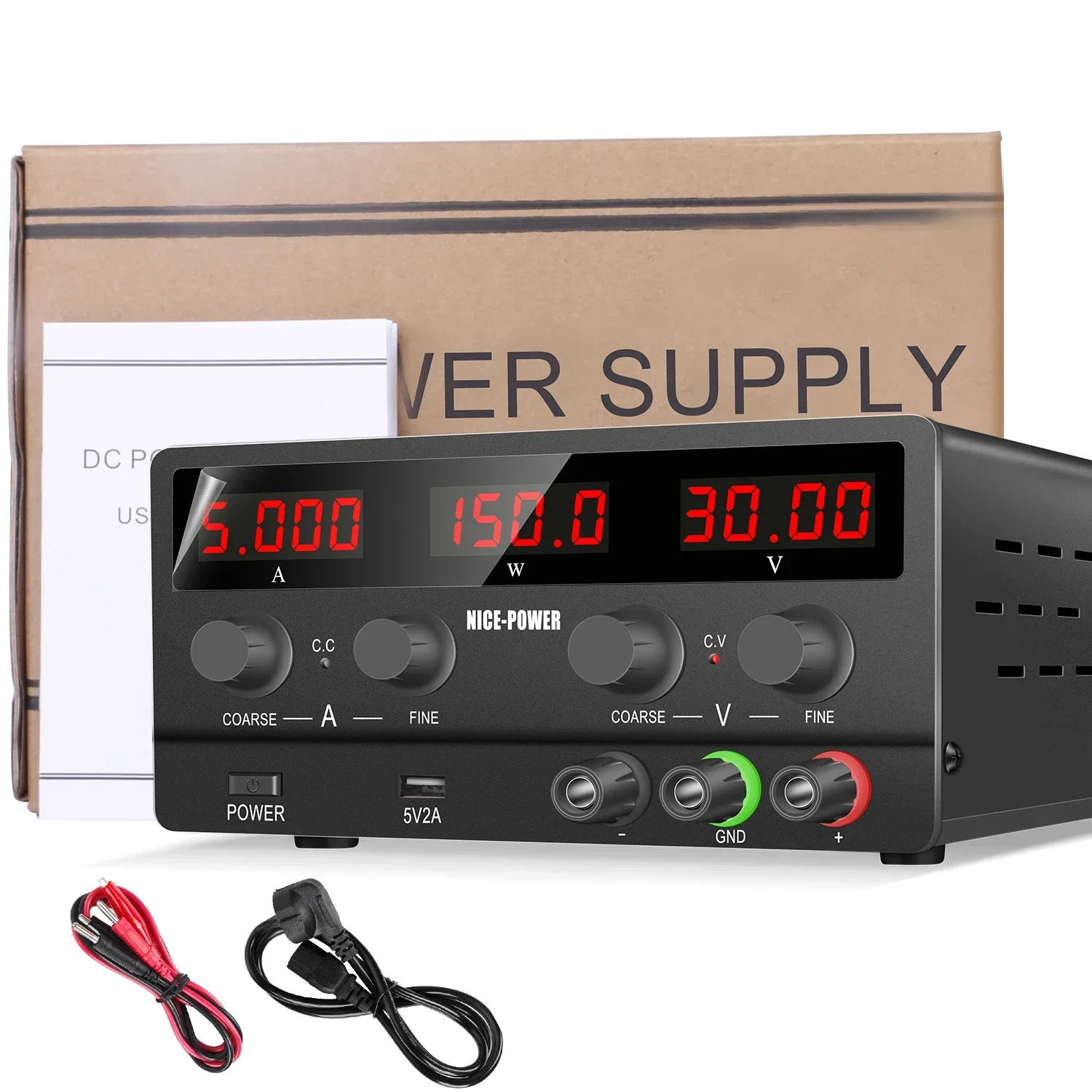Smps Power Supply - 30V 5A 150W DC電源 NICE-POWER SPS-H305