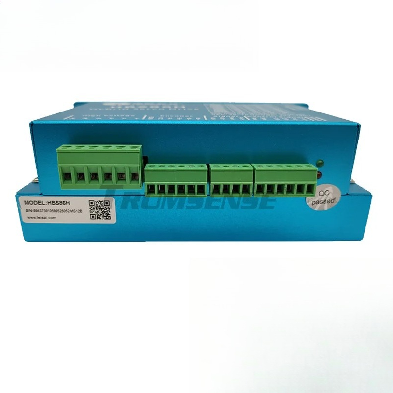 Ac Power Supply - Leadshine HBS86H ハイブリッドサーボドライブ（ファン付き）20～70V ACまたは30～200V DCデュアル電源、旧HBS86またはHBS806の後継版