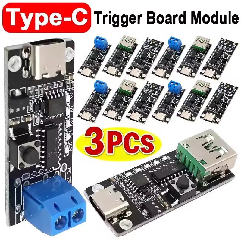 100W 5A USB-C急速充電トリガーボードモジュール、 - Modular Power Supply のレビューと価格