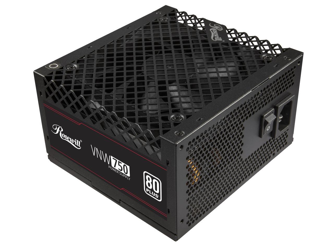 ローズウィル VNW 750W 80+ ホワイト認証、非モジ - Power Supply 750W のレビューと価格