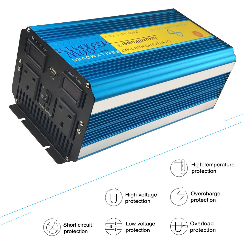 2026年製 Lvyuan 純正弦波インバーター 5KW 5 - Dc Power Supply 12V のレビューと価格