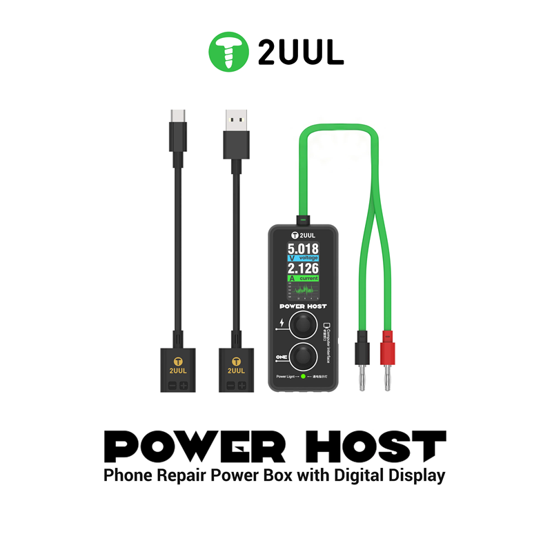 2UUL PW15 パワーホストデジタル電圧電流表示電話修理 - Power Supply Tester のレビューと価格