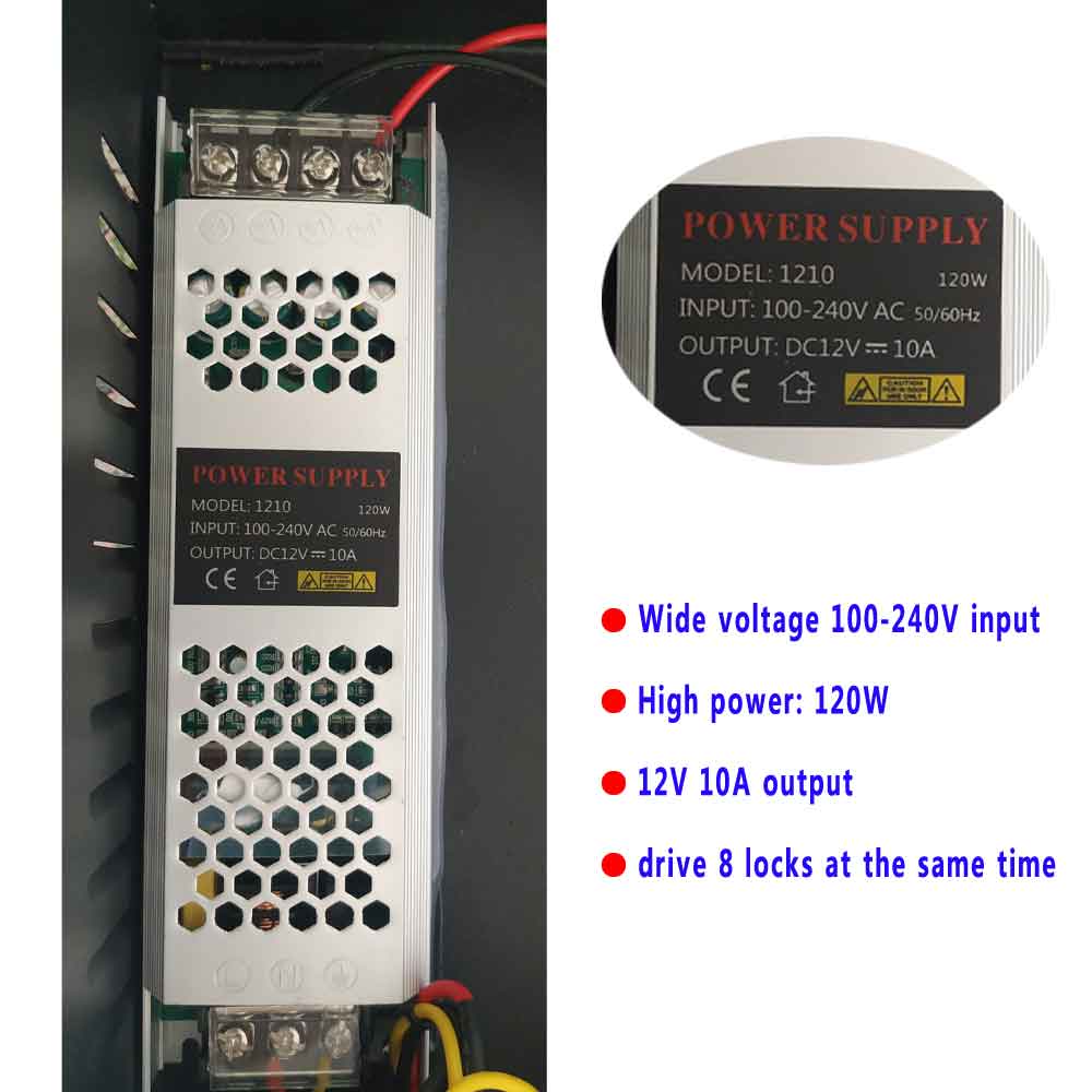 広い電圧のアクセス電源,100v-240v入力,12v,10 - Dc Power Supply 12V のレビューと価格