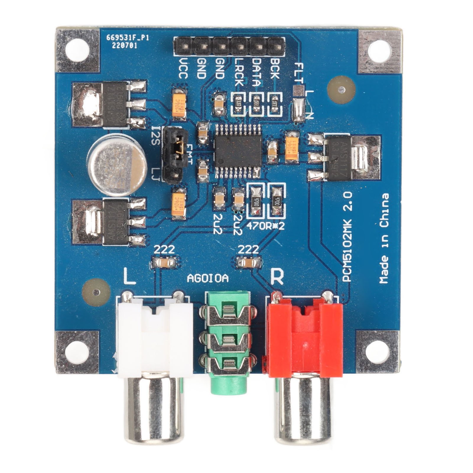 DAC デコーダーボード I2S 入力 32 ビット 384 - Modular Power Supply のレビューと価格