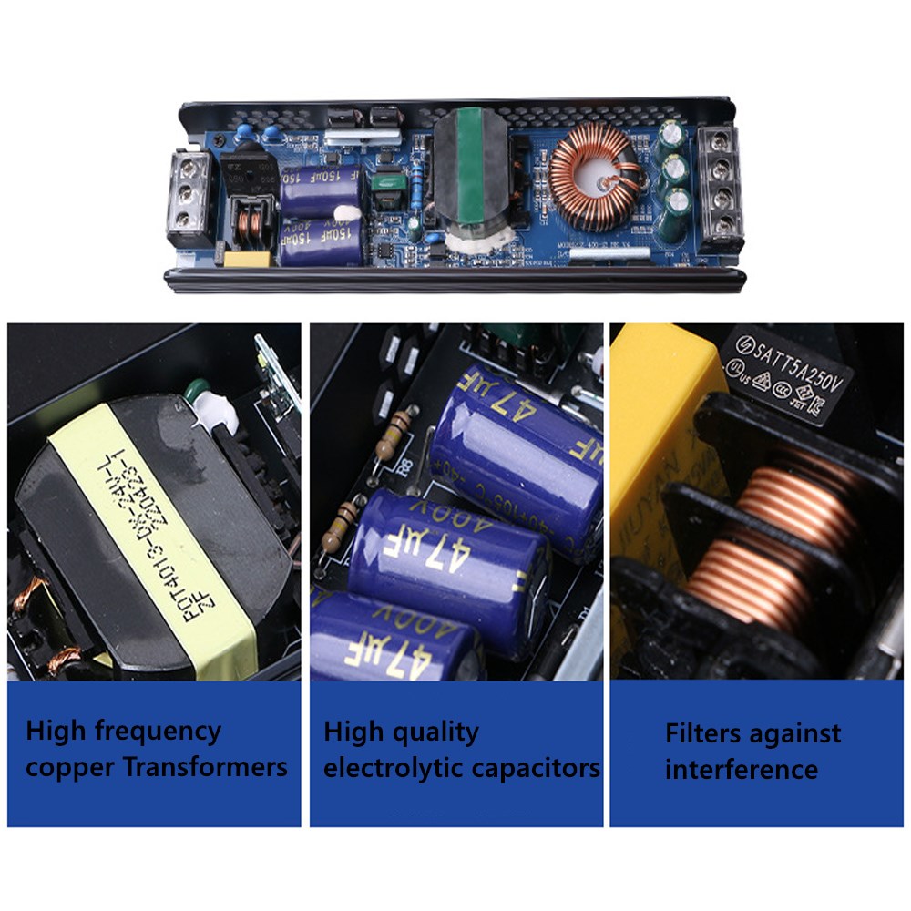 超薄型 AC DC トランス 220V に 12V 24V  - Smps Power Supply のレビューと価格